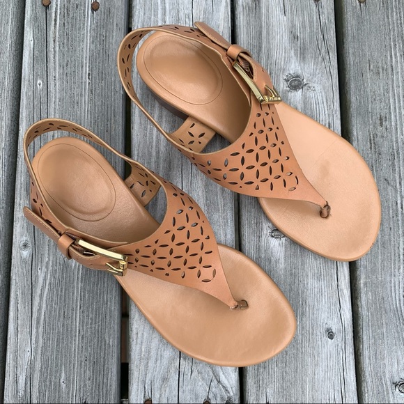 Michael Kors T-Strap Thong Sandals - Picture 2 of 7